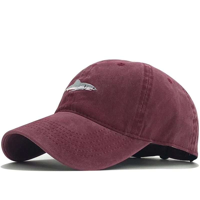 2021 High quality snapback man cap baseball cap hip hop embroidery curved strapback dad hat summer fish sun hat cap