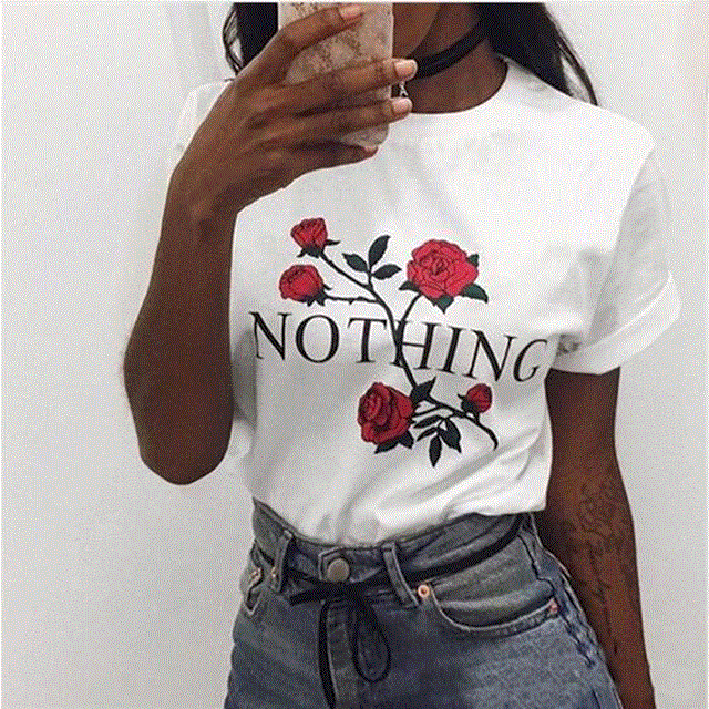 2021 High quality T-shirts Casual Harajuku Love Printed Tops Tee Summer Female T shirt  Short Sleeve T shirt