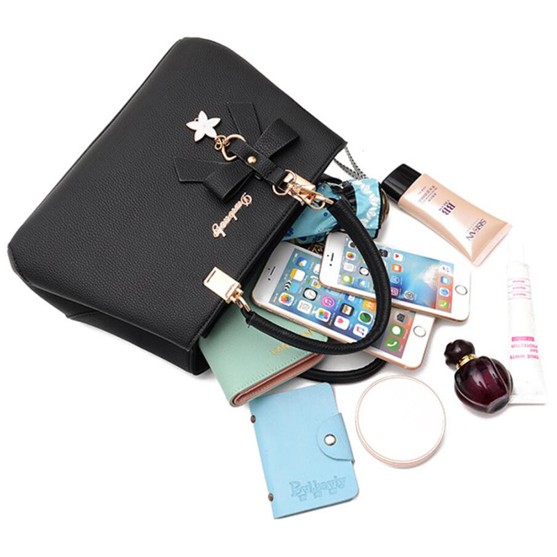 2021 High quality New Shoulder Bag Women Designer Handbags Women Bags Plum Bow Sweet Messenger Crossbody Bag