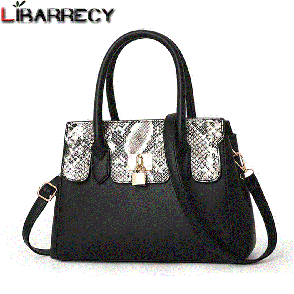 2021 High quality Fashion Serpentine Top-Handle Handbags Women Bags Casual Tote Feminine High Quality Shoulder Bag