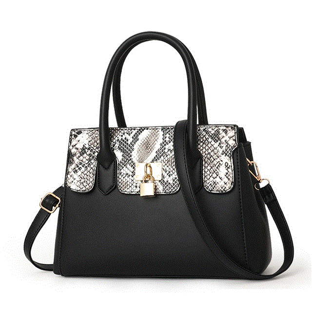 2021 High quality Fashion Serpentine Top-Handle Handbags Women Bags Casual Tote Feminine High Quality Shoulder Bag