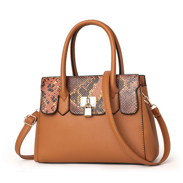2021 High quality Fashion Serpentine Top-Handle Handbags Women Bags Casual Tote Feminine High Quality Shoulder Bag