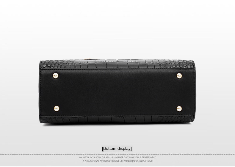 2021 High quality Elegant Big Totes Luxury Handbags Women Bags Large Capacity Crocodile Pattern Shoulder Crossbody Bag