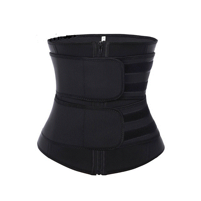 2021 High quality Women Waist Trainer Corset Sports Waist Shaping Belt Adjustable Shapewear Bustiers