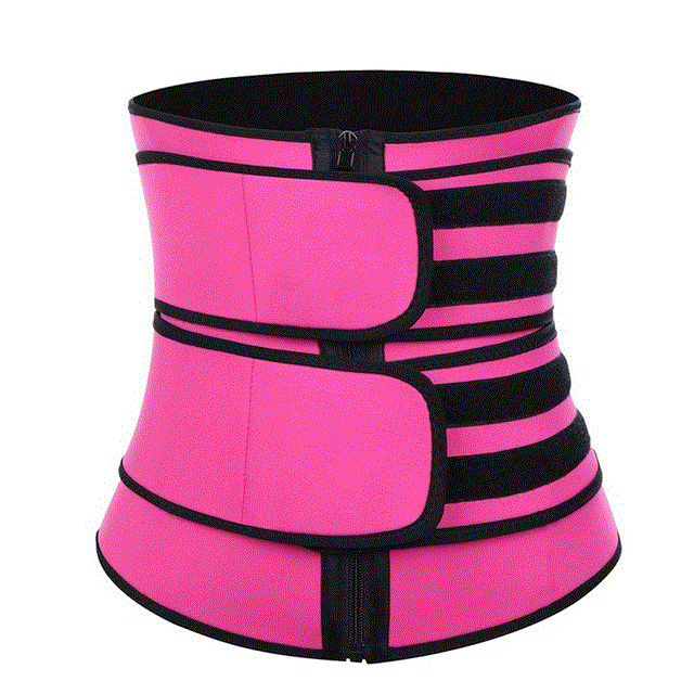2021 High quality Women Waist Trainer Corset Sports Waist Shaping Belt Adjustable Shapewear Bustiers