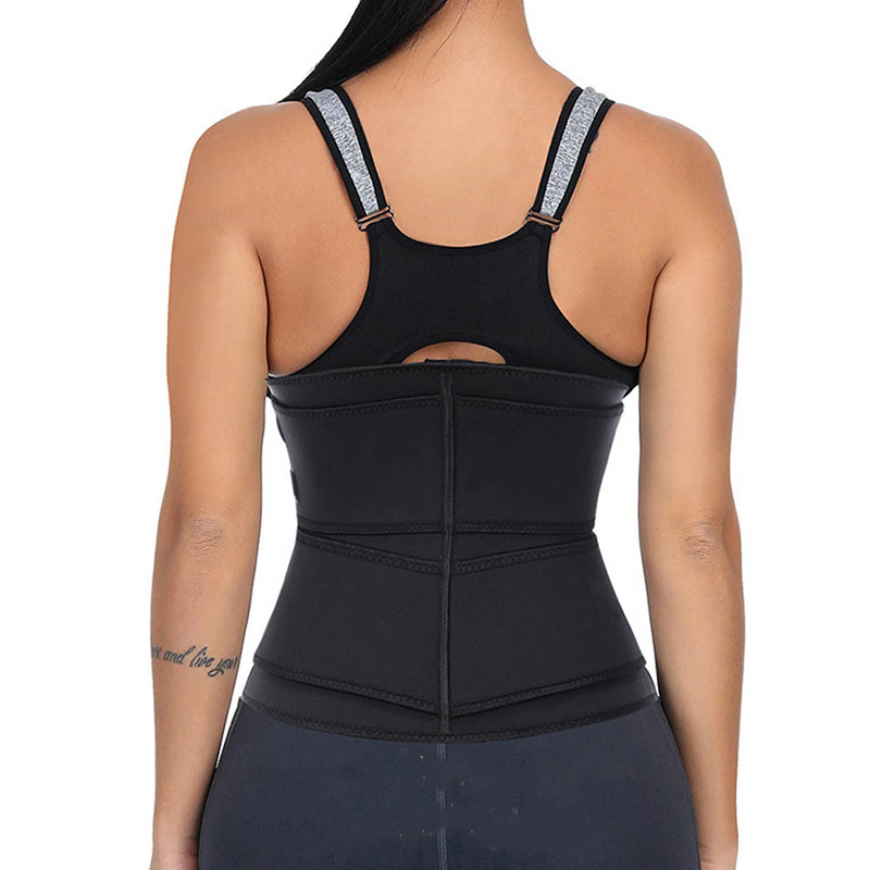 2021 High quality Women Waist Trainer Corset Sports Waist Shaping Belt Adjustable Shapewear Bustiers