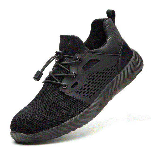 2021 High quality Steel Toe Cap Men Work Safety Shoes Puncture-Proof Autumn Boots Lightweight Breathable Sneakers