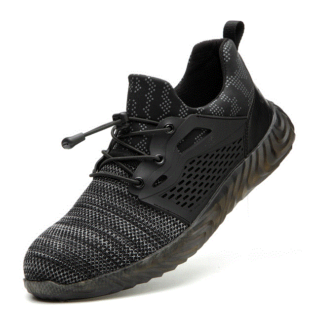 2021 High quality Steel Toe Cap Men Work Safety Shoes Puncture-Proof Autumn Boots Lightweight Breathable Sneakers