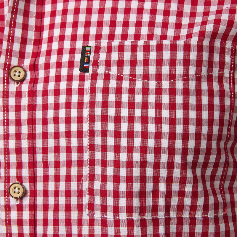 2021 High quality Small Plaid Shirt Men Summer Short Sleeve Cotton Mens Dress Shirts  Down Shirts