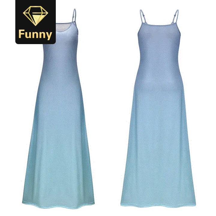 2021 High quality Casual Women Sexy Robe Summer  Sleeveless V-neck Printed Long Dress Maxi Dress