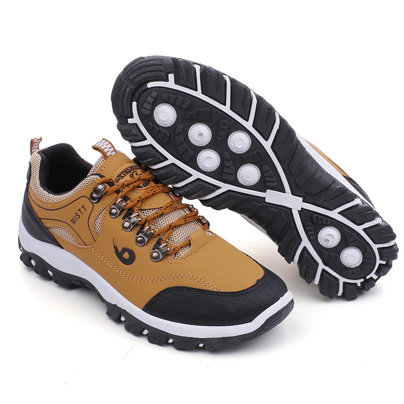 2021 High quality Men Climbing Shoes Non Slip Sport Shoes for Men Waterproof Sneakers Fishing Camping Shoes Boots New
