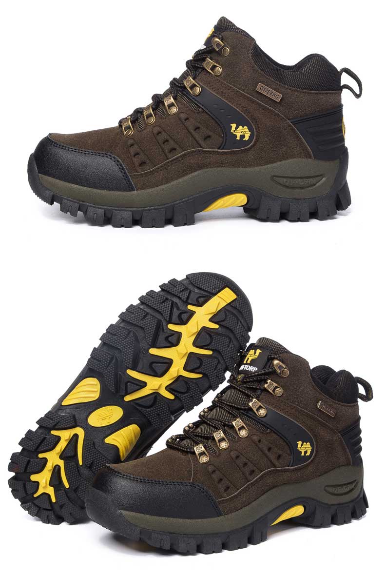 2021 High quality Menandwomen's Classical Hiking Boots Sneakers Couples Outdoor Mountain Desert Climbing Shoes Plus Size