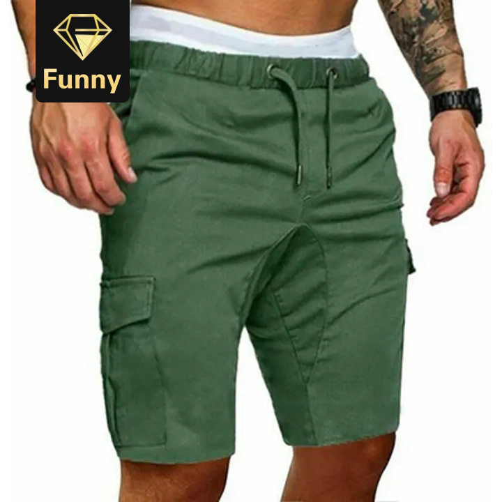 2021 High quality Men Cargo Pants Summer Male Casual Pants Fitness Trunk Running  Pant Streetwear