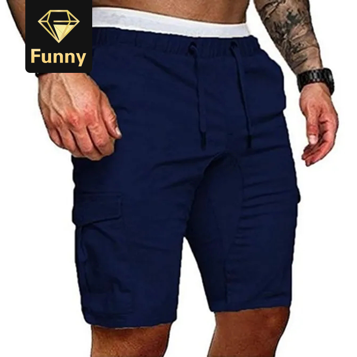2021 High quality Men Cargo Pants Summer Male Casual Pants Fitness Trunk Running  Pant Streetwear