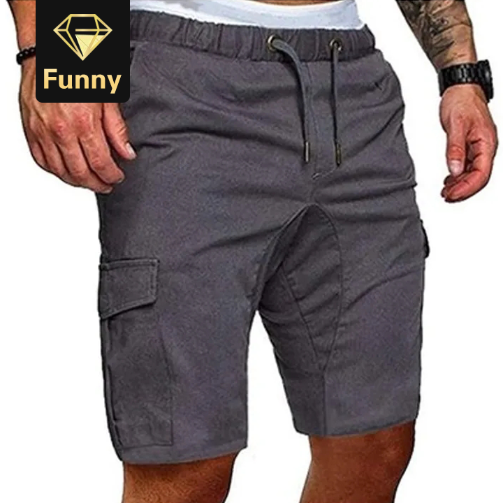 2021 High quality Men Cargo Pants Summer Male Casual Pants Fitness Trunk Running  Pant Streetwear