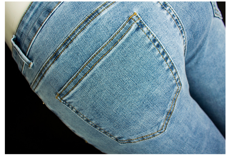 2021 High quality Flare Jeans Women Elasticity Released Hem Jeans Stretching Women Jeans Large Trousers