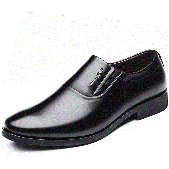 2021 High quality Italian Men Formal Shoes Slip-on Man Shoes PU Leather Spring Autumn wedding Men oxfords shoes