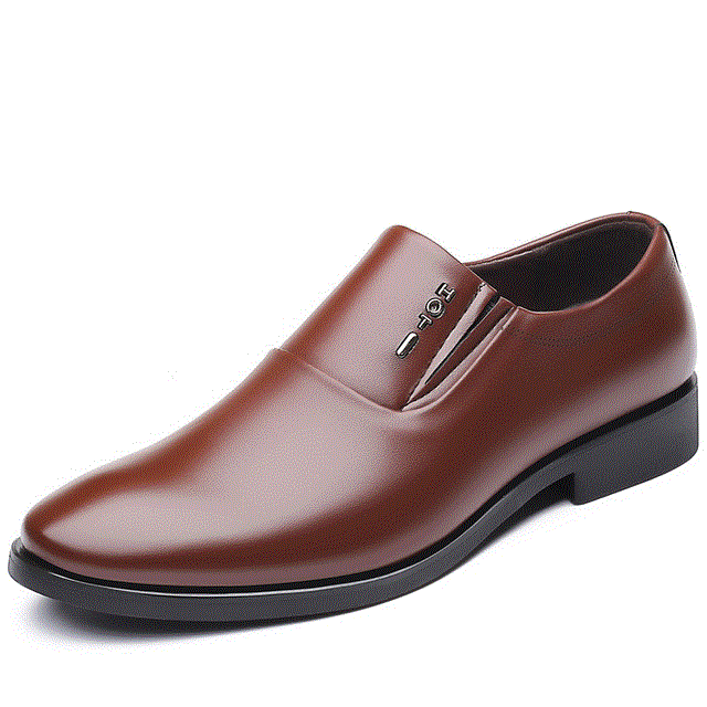 2021 High quality Italian Men Formal Shoes Slip-on Man Shoes PU Leather Spring Autumn wedding Men oxfords shoes