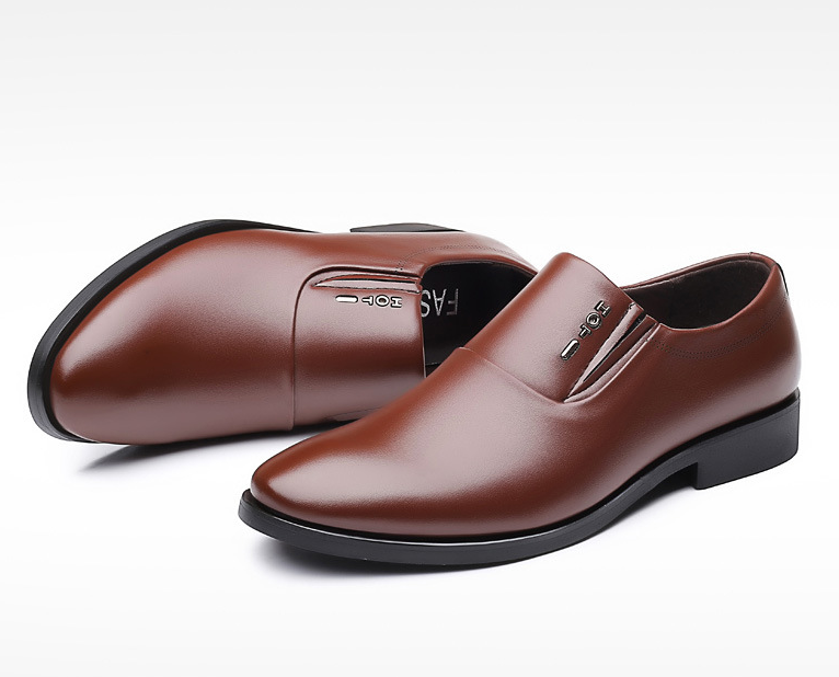 2021 High quality Italian Men Formal Shoes Slip-on Man Shoes PU Leather Spring Autumn wedding Men oxfords shoes