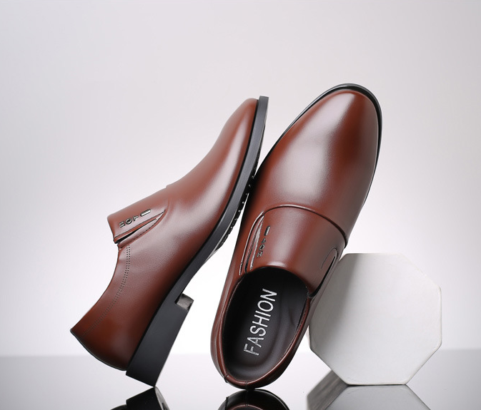 2021 High quality Italian Men Formal Shoes Slip-on Man Shoes PU Leather Spring Autumn wedding Men oxfords shoes