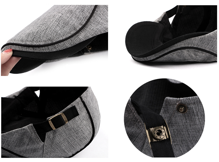 2021 High quality Spring Summer Berets Hat Men Caps Sun Visors Men's Beret Caps Herringbone Flat Caps Adjustable Baret