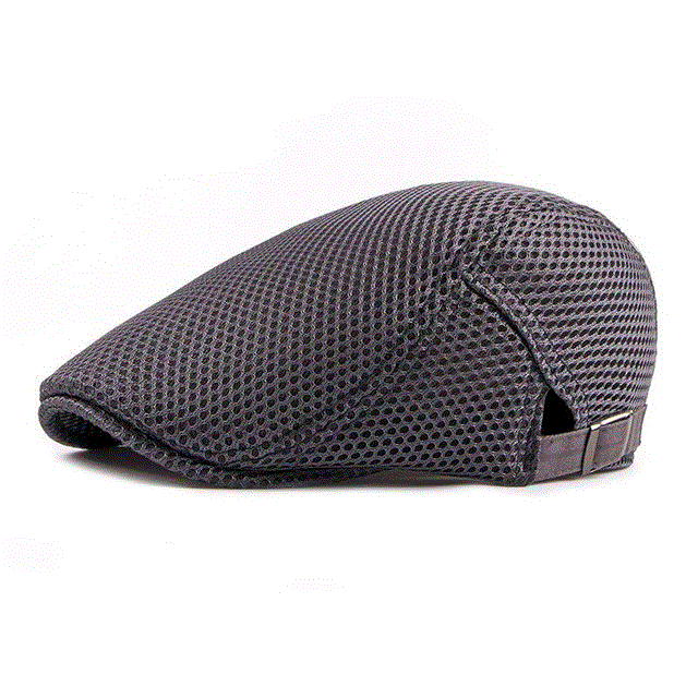 2021 High quality Summer Berets Hat Men Women Hollowing out Breathable Newsboy Cap Sun Visors Beret Caps Solid