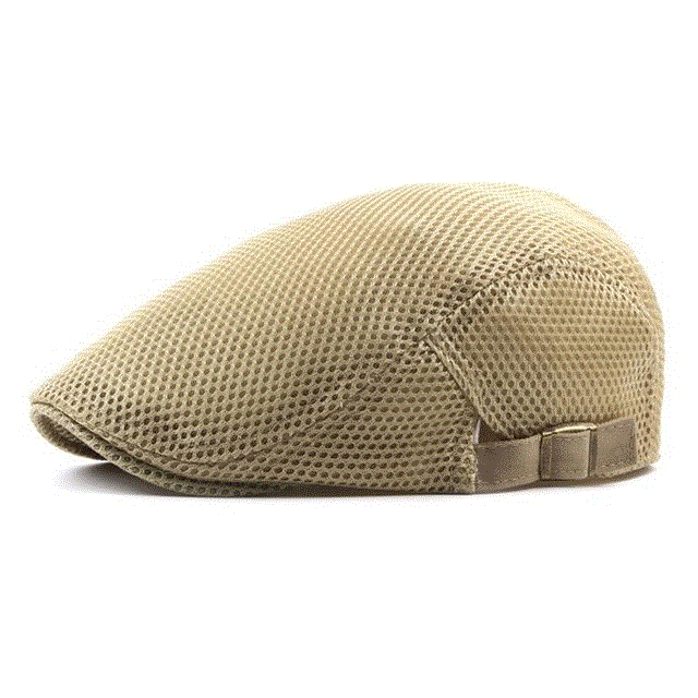 2021 High quality Summer Berets Hat Men Women Hollowing out Breathable Newsboy Cap Sun Visors Beret Caps Solid