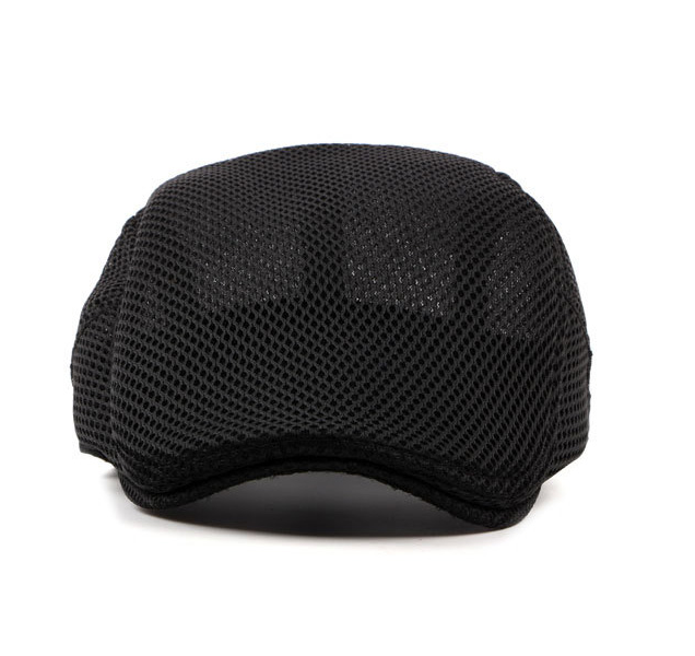 2021 High quality Summer Berets Hat Men Women Hollowing out Breathable Newsboy Cap Sun Visors Beret Caps Solid