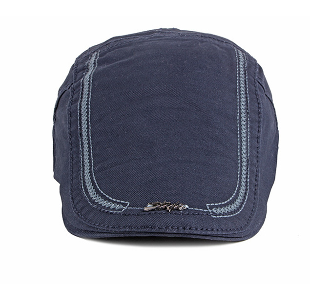 2021 High quality Casual Men's Hats Retro Duckbill Berets Hat For Women Wash Cotton Artist Visors Flat Caps Adjustable