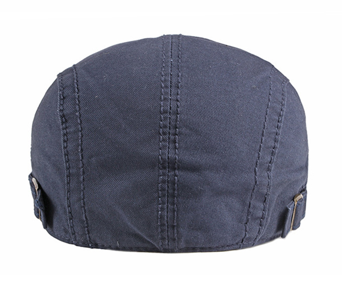 2021 High quality Casual Men's Hats Retro Duckbill Berets Hat For Women Wash Cotton Artist Visors Flat Caps Adjustable