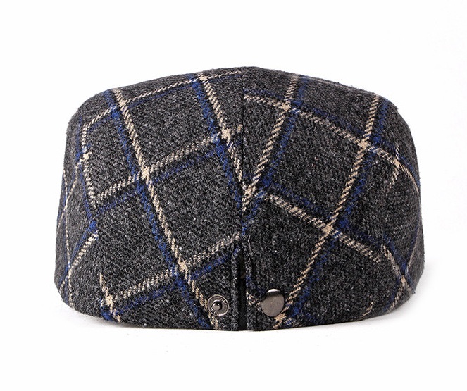 2021 High quality Autumn Berets Hat Men Newsboy Caps Women Retro Artist Painter Visors Men's Beret Cap Plaid Flat Caps