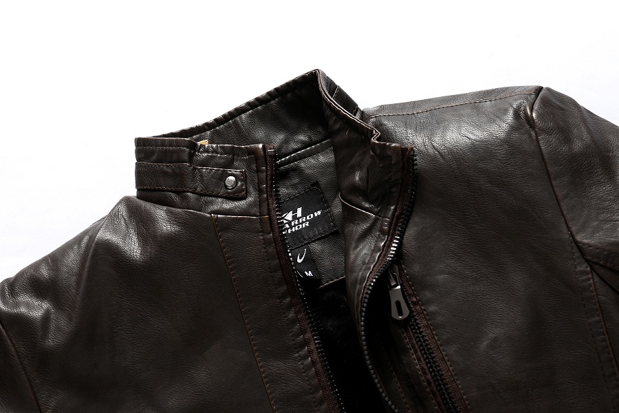 2021 High quality Coat Men Plus Size Jackets Men's PU Leather Coat Slim Fit Faux Leather Motorcycle Mens Jackets