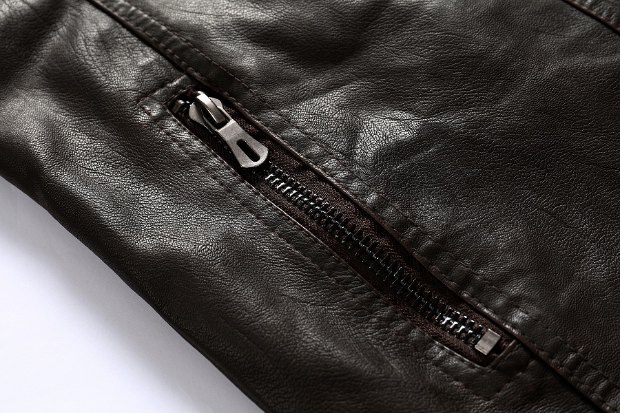 2021 High quality Coat Men Plus Size Jackets Men's PU Leather Coat Slim Fit Faux Leather Motorcycle Mens Jackets