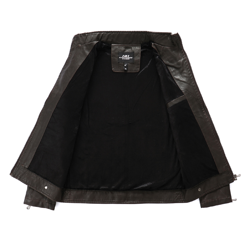 2021 High quality Coat Men Plus Size Jackets Men's PU Leather Coat Slim Fit Faux Leather Motorcycle Mens Jackets