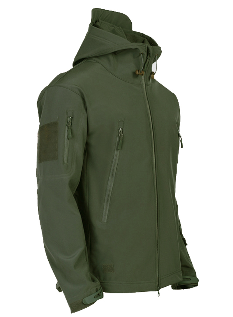 2021 High quality Soft Shell Clothes Tactical Windproof Waterproof jacket men Flight Pilot Hood Coat Jacket