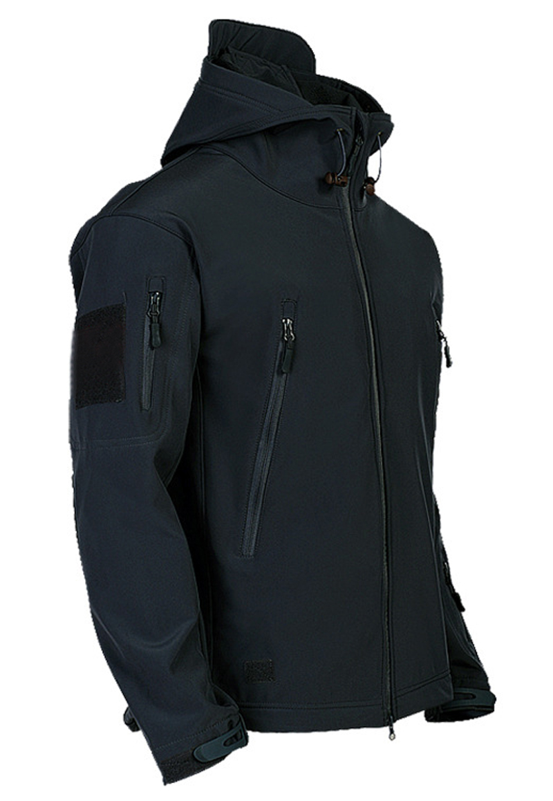 2021 High quality Soft Shell Clothes Tactical Windproof Waterproof jacket men Flight Pilot Hood Coat Jacket