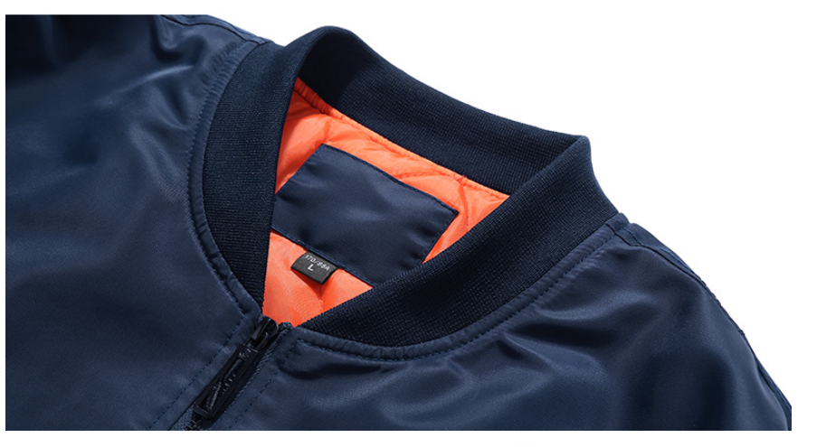 2021 High quality New Autumn Winter jacket Men Fashion Stand Collar One Pilot Jacket Men Baseball Uniform Coat