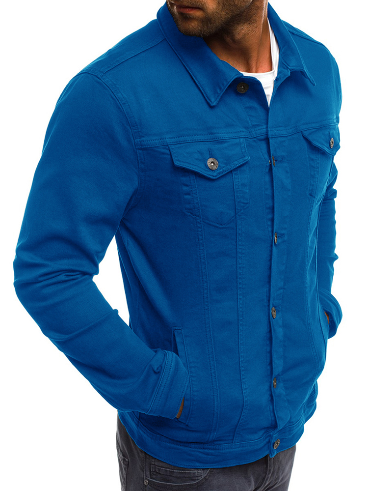 2021 High quality Mens Denim Jacket Fashion Male Jeans Jackets High Quality Men's Jackets Men New Casual Jacket Coats