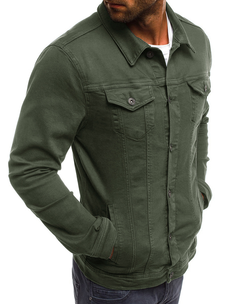 2021 High quality Mens Denim Jacket Fashion Male Jeans Jackets High Quality Men's Jackets Men New Casual Jacket Coats