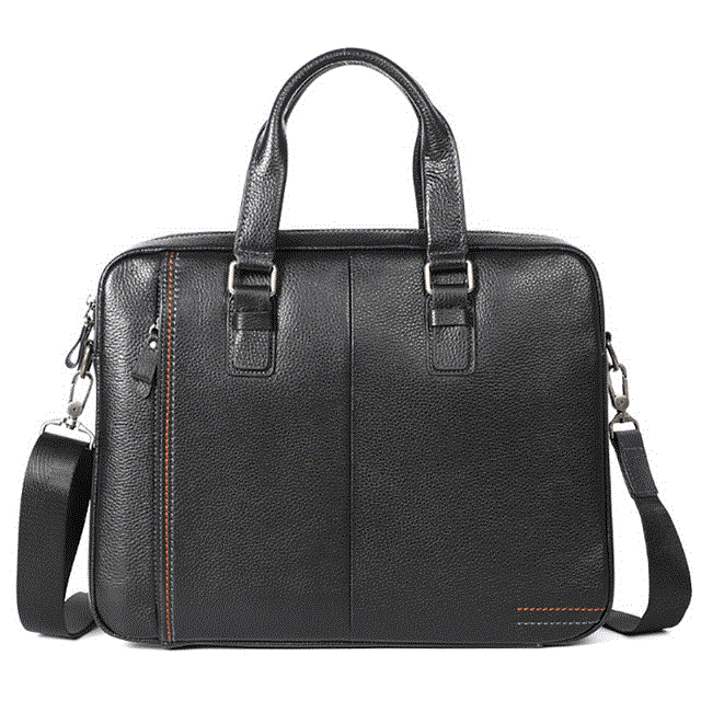 2021 High quality Briefcase Men Bag Business Handbag Male Laptop Shoulder Bags Tote Natural Skin Men Briefcase