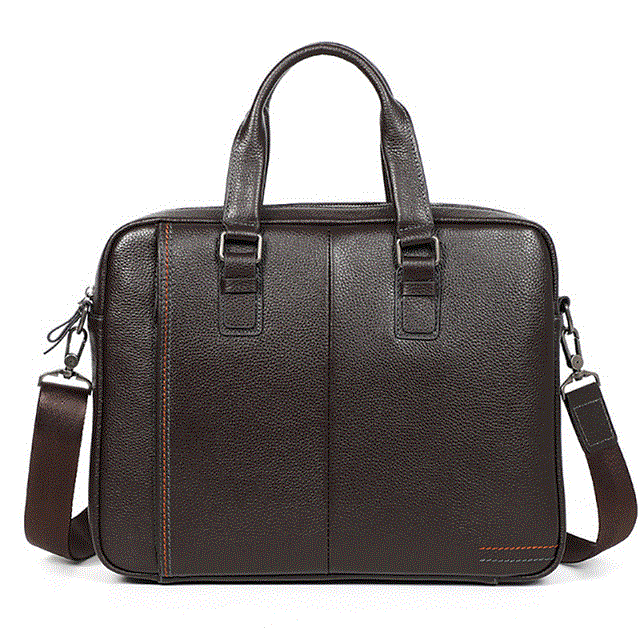 2021 High quality Briefcase Men Bag Business Handbag Male Laptop Shoulder Bags Tote Natural Skin Men Briefcase