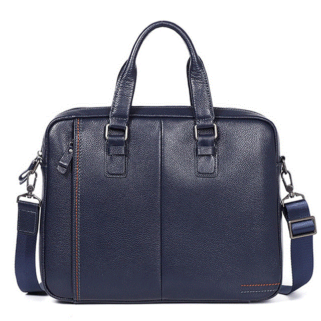 2021 High quality Briefcase Men Bag Business Handbag Male Laptop Shoulder Bags Tote Natural Skin Men Briefcase