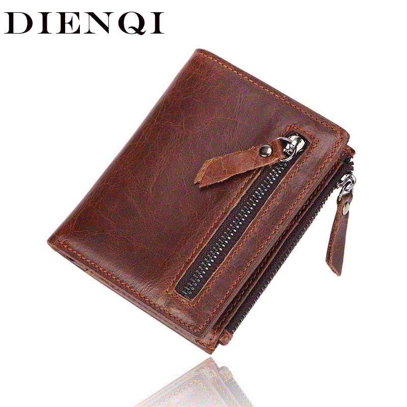 2021 High quality Men Wallets Money Pocket Bag Male Brown Short Purse Small Leather Slim Mini Wallet Thin Waller