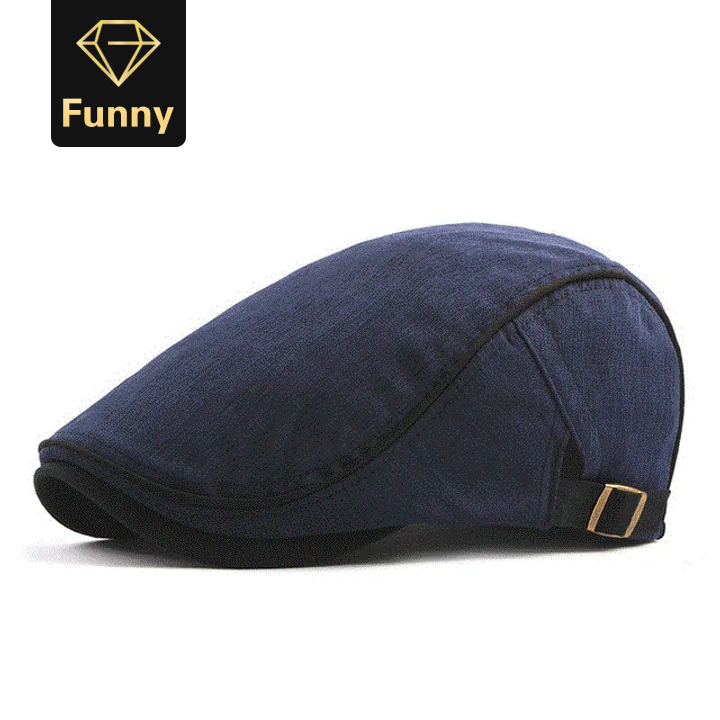 2021 High quality Spring Summer Berets Hat Men Caps Sun Visors Men's Beret Caps Herringbone Flat Caps Adjustable Baret