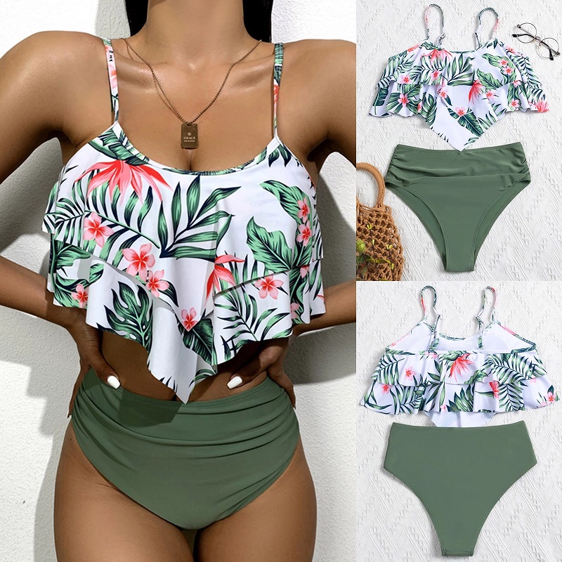 2021 High quality Hot Sale New Bikini Colaless Lingerie Set Bathing Suits Women's Swimsuits Women's New Split Swimsuit
