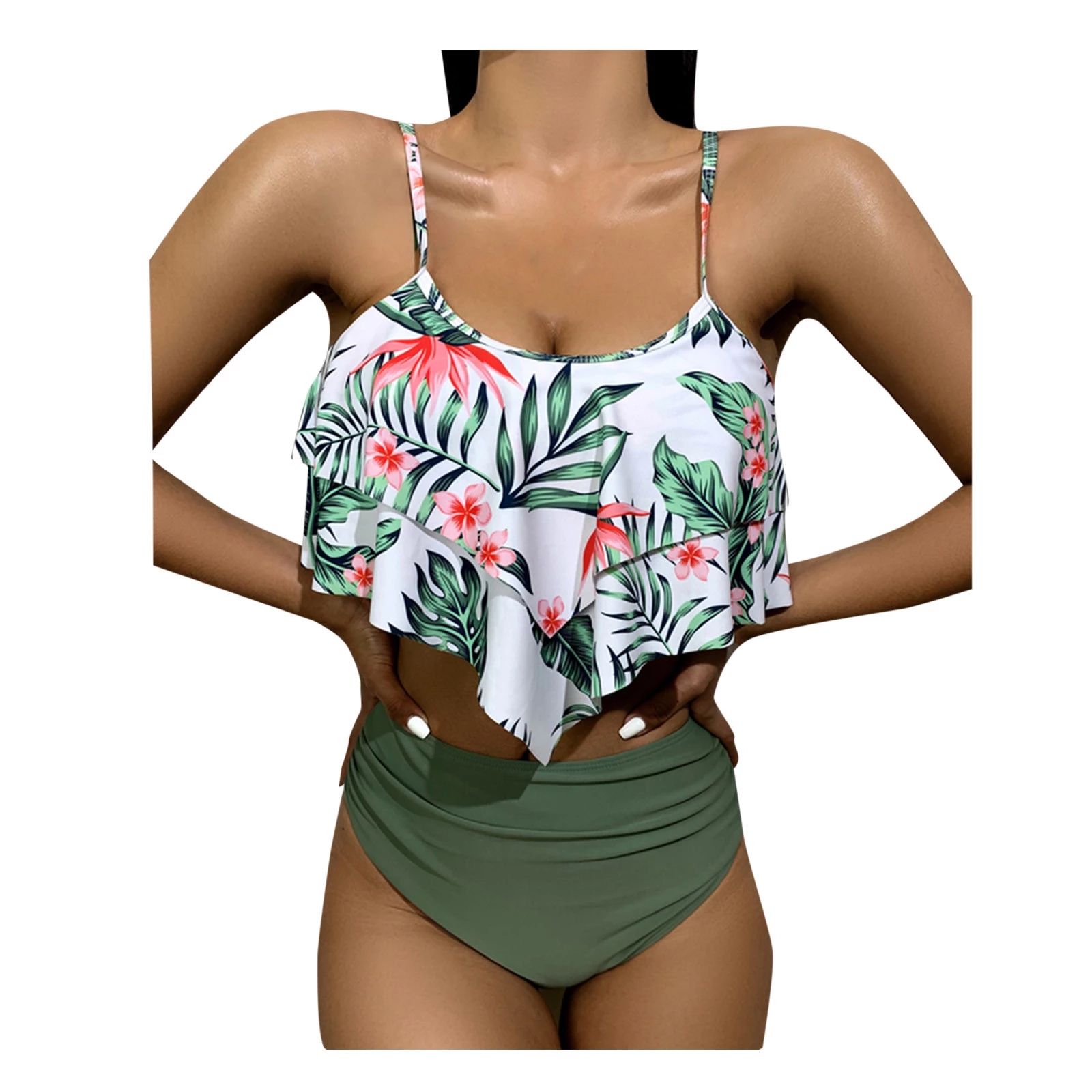 2021 High quality Hot Sale New Bikini Colaless Lingerie Set Bathing Suits Women's Swimsuits Women's New Split Swimsuit