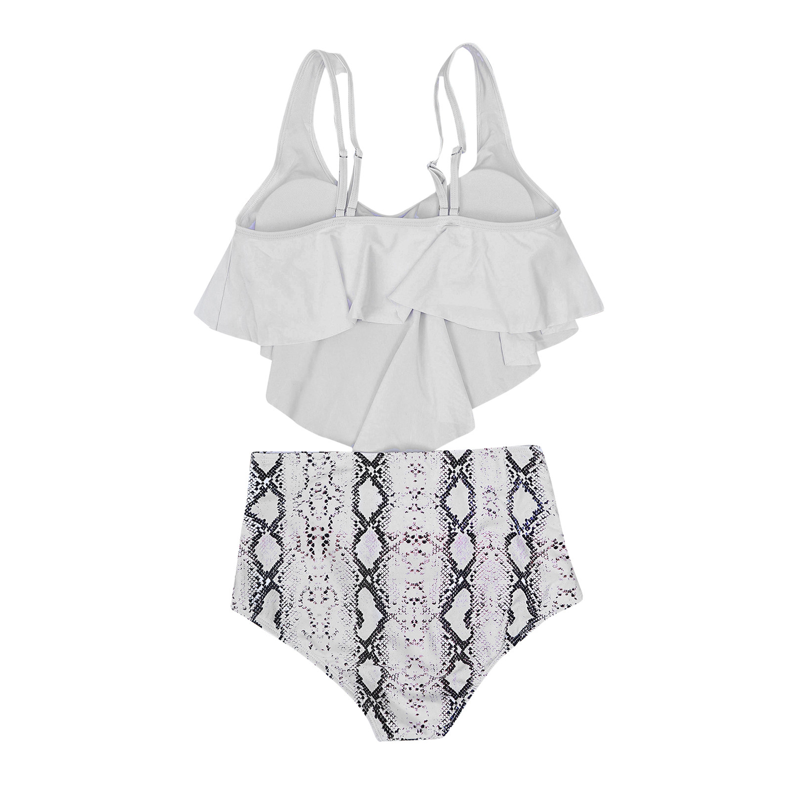 2021 High quality Women's Two Piece Print Sexy Split Swimsuit Bikini Swimsuit Beachwear Fato Banho Mulher Swimsuit