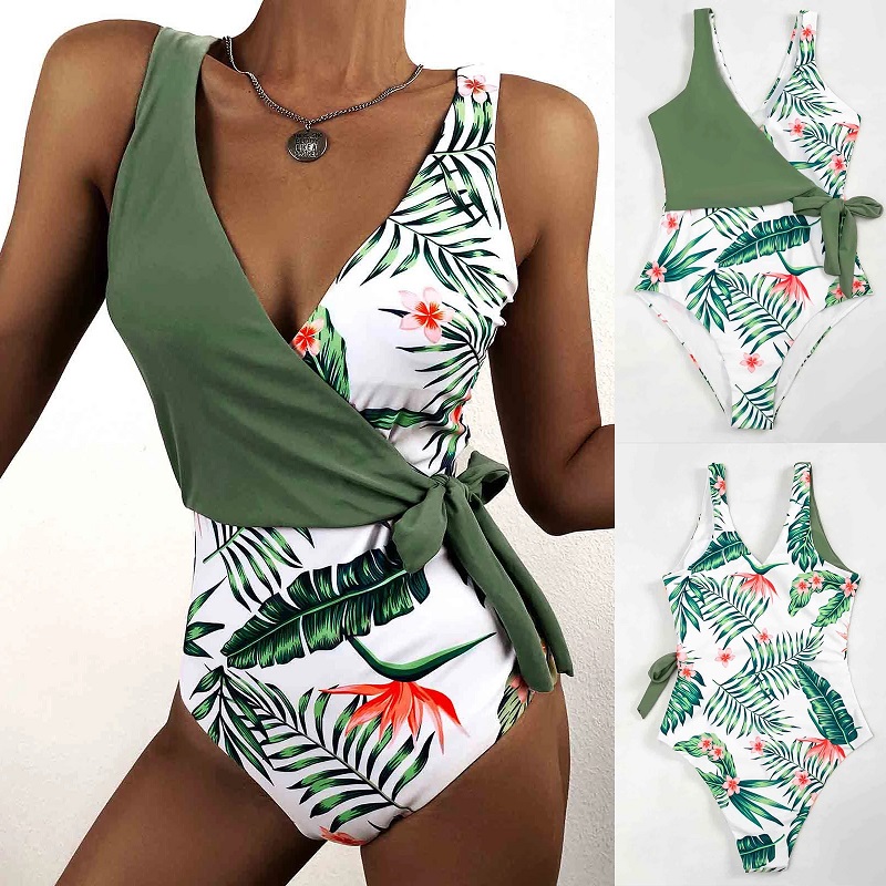 2021 High quality New Women Swimsuits Sexy One Piece For Women Beach Bandage Cross Back Female Brazilian Swimming Suit