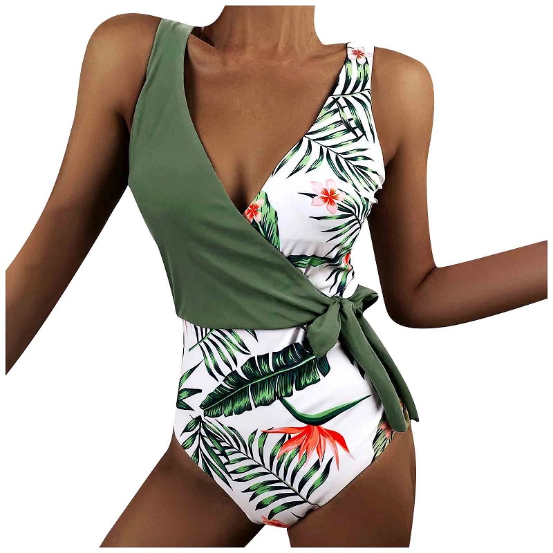 2021 High quality New Women Swimsuits Sexy One Piece For Women Beach Bandage Cross Back Female Brazilian Swimming Suit