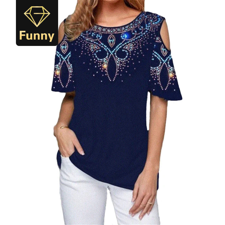 2021 High quality Women Summer Loose T Shirt Casual Short Sleeve Tops Print O-Neck Vintage T-Shirt Plus Size S-5XL